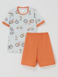 Pyjama aus Bio-Baumwolle  von Calida Orange - 15