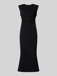 Midikleid mit Rundhalsausschnitt Modell 'PINA' von YAS - 9