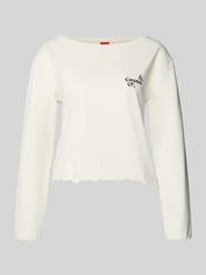 Regular fit shirt met lange mouwen en katoen van HUGO - 47