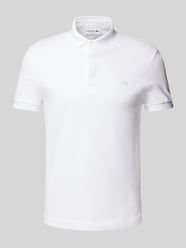 Regular Fit Poloshirt mit Label-Patch Modell 'CORE PIQUE' von Lacoste Weiß - 30