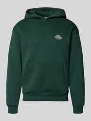 Hoodie met logoprint en kangoeroezak van REVIEW - 24