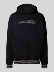 Hoodie met labelprint van KARL KANI - 1