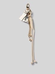 Sleutelhanger, model 'MY CAT WITH CHARMS' van Seidenfelt Beige - 32
