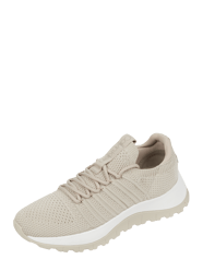 Sock-Sneaker mit Logo von CK Calvin Klein Beige - 33