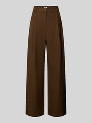 Wide Leg Hose mit Bundfalten Modell 'JOKER' von SUNCOO PARIS - 24