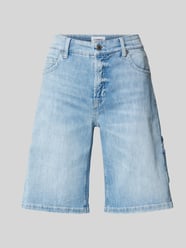 Regular fit korte jeans met zakken op de pijp, model 'ALIA' van Cambio - 1