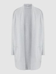 Kardigan z naszytymi kieszeniami od Huber Bodywear Szary - 6