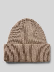 Beanie mit breitem Umschlag von Profuomo Braun - 35