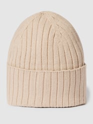 Beanie in Strick-Optik Modell 'Adela' von OPUS Beige - 10