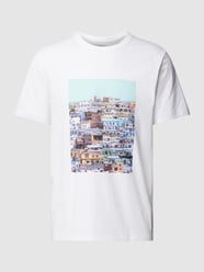 T-shirt met motiefprint van Esprit Wit - 31