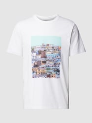 T-Shirt mit Motiv-Print von Esprit Weiß - 31