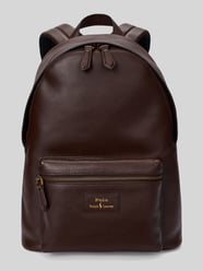 Plecak z naturalnej skóry z skóry bydlęcej od Polo Ralph Lauren - 3