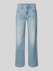 Jeansy o kroju straight fit w 5 kieszeni model 'Marlena' od MOS MOSH - 14