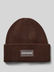 Mütze mit Label-Patch Modell 'PCNOLLA HOOD' von PIECES - 16