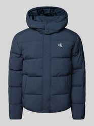 Steppjacke mit Logo-Print von Calvin Klein Jeans Blau - 46