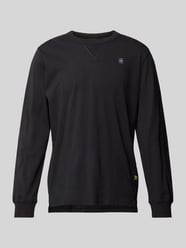 Longsleeve mit Label-Patch von G-Star Raw Schwarz - 31