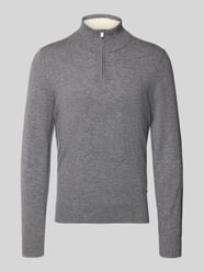 Regular fit schipperstrui van een mix van scheerwol en kasjmier, model 'HEMARLO' van BOSS - 13