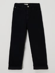 Mom Fit Jeans mit Stretch-Anteil von Marc O'Polo Schwarz - 24
