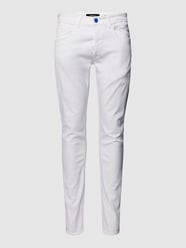 Slim fit jeans met knoopsluiting, model 'WILLBI' van Replay - 42