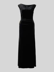 Avondjurk van fluweel met plooien, model 'Winslet' van Forever New - 1