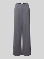 Spodnie szerokie z mieszanki bawełny od Marc O'Polo - 32