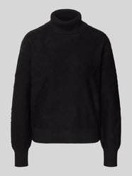 Gebreide pullover met ribboorden, model 'Saturn' van FREE/QUENT - 8