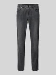 Regular Fit Jeans im 5-Pocket-Design Modell 'Cooper' von Brax Grau - 5