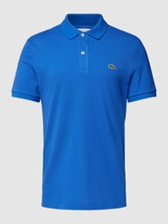 Poloshirt mit Label-Stitching von Lacoste Blau - 31