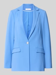 Regular Fit Blazer aus Viskose-Mix mit Pattentaschen von COMMA - 15