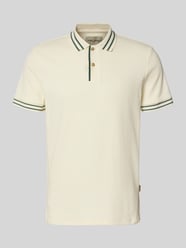 slim fit poloshirt met structuurpatroon model 'FABLE' van Blend - 26