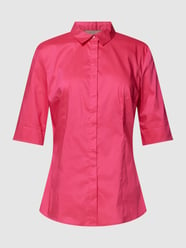 Bluse mit verdeckter Knopfleiste von Christian Berg Woman Selection Pink - 13