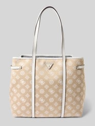 Torba shopper z aplikacją z logo model ‘BEYZA TOTE’ od Guess - 35