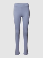 Legging in gebreide look van KARL KANI Blauw / turquoise - 25