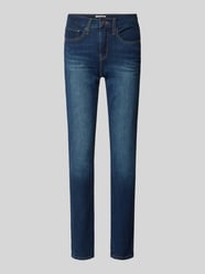 Shaping Slim Fit Jeans im 5-Pocket-Design von Levi's® 300 Blau - 6