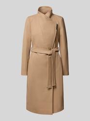 Lange jas met strikceintuur model 'ROSE' van Ted Baker Beige - 2