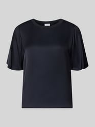 T-shirt van viscosemix met ronde halsuitsnijding van COMMA - 25