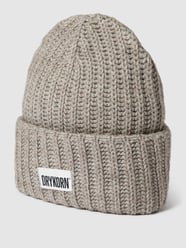 Beanie mit Label-Patch von Drykorn Beige - 18