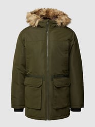 Parka mit Kunstfellbesatz Modell 'EWING' von Jack & Jones Grün - 28