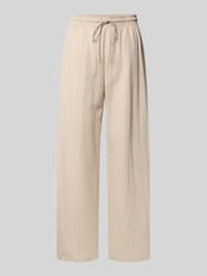 loose fit wijdte broek van viscosemix model 'JANY' van ONLY Beige - 37