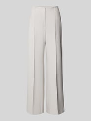 Wide Leg Stoffhose mit Strukturmuster Modell 'AGATHA' von Raffaello Rossi - 5