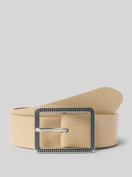 Gürtel mit Label-Dornschließe von s.Oliver RED LABEL Beige - 8