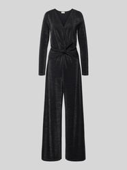 Schimmernder Jumpsuit mit Knotendetail von Milano Italy - 31