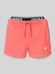 Regular Fit Badehose mit Logo-Detail Modell 'Maui' von JACK & JONES - 43