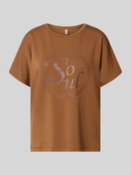 T-Shirt mit Statement-Print Modell 'BANU' von Soyaconcept - 24