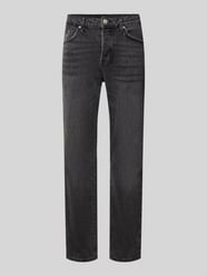 Jeansy o kroju tapered fit z mieszanki bawełny model ‘YOKE’ od ONLY & SONS - 48