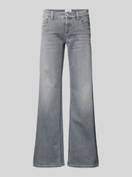 Wide Leg Jeans im 5-Pocket-Design Modell 'TESS' von Cambio Grau - 10