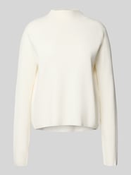 Strickpullover mit Stehkragen Modell 'CHIMNEY' von Mango Beige - 18
