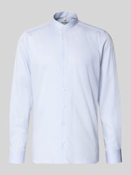 Koszula o kroju slim fit biznesowa ze stójką od OLYMP Level 5 - 43