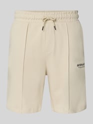 Sweatshorts mit Logo Model 'KANE' von JACK & JONES Beige - 5