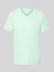 T-shirt o kroju regular fit z czystej bawełny od s.Oliver RED LABEL - 13